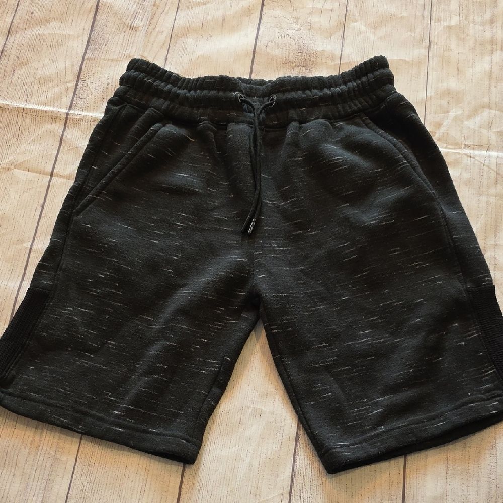 Game Time Black Drawstring Shorts